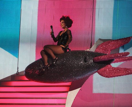 lily allen at the brits