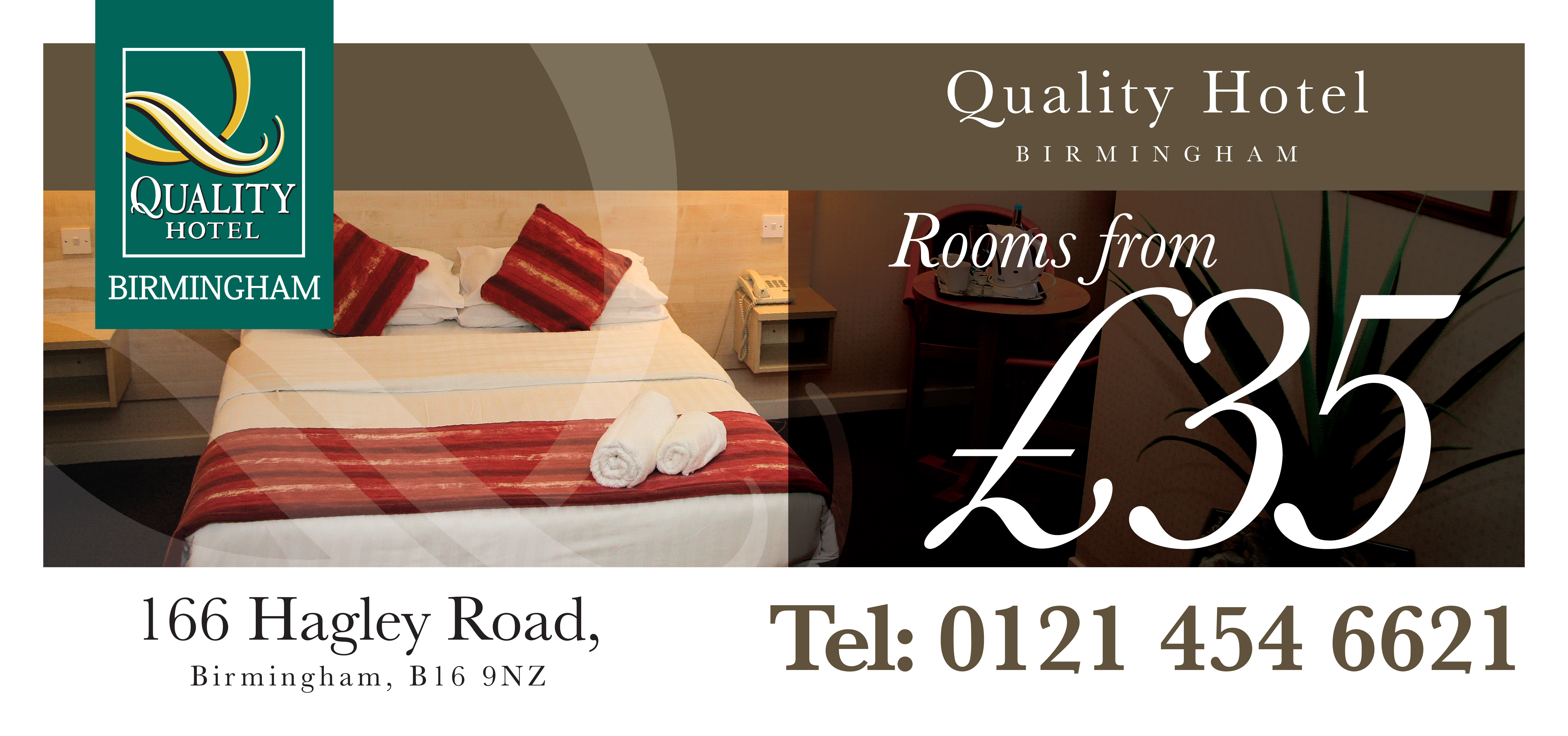 Quality Hotels Hagley Road Capital Birmingham