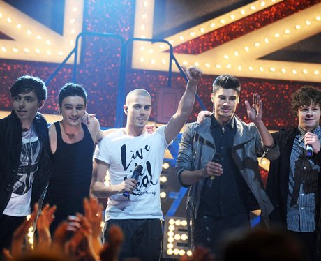 The Wanted perform at The Brit Awards 2011 nominat