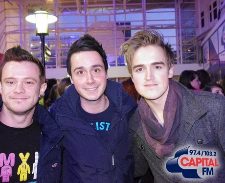 McFly visit Capital FM South Wales