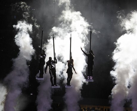 black eyed peas at the The Superbowl XLV