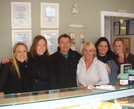 Twiggy, Emma and the Draycott Deli Girls