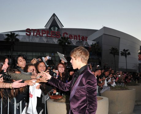 Justin Bieber Never Say Never premiere