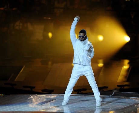 Usher at the The Superbowl XLV