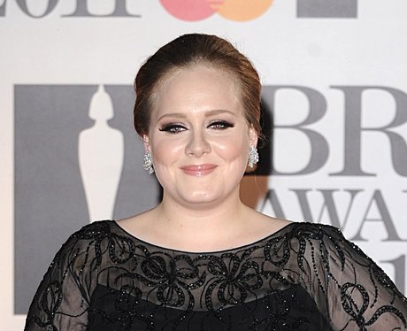 Adele arriving for the 2011 Brit Awards
