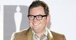 Alan Carr arriving for the 2011 Brit Awards 