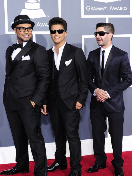 Bruno mars at the Grammy Awards