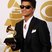 Image 9: Bruno Mars backstage at the Grammy Awards