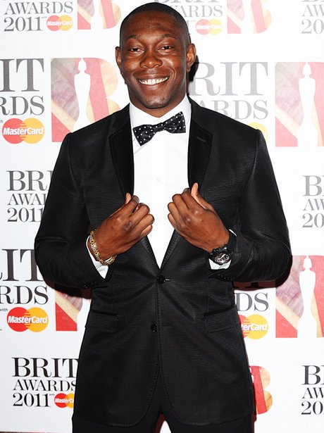 Dizzee Rascal arriving for the 2011 Brit Awards at