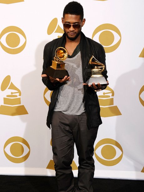 usher at the Grammy awards