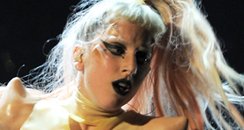 Lady Gaga performs live at the Grammy Awards