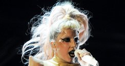 Lady Gaga performs live at the Grammy Awards