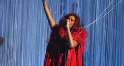 Rihanna live at the Brit Awards