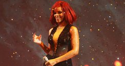 Rihanna live at the Brit Awards
