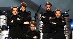 take that brits rehearsals