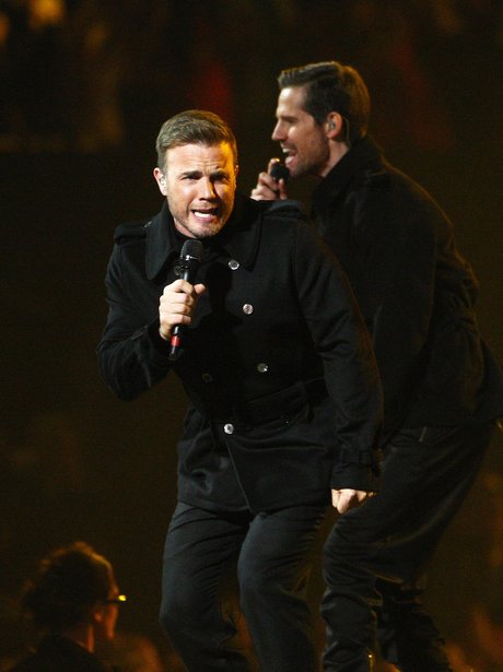 Take That live at the Brit Awards