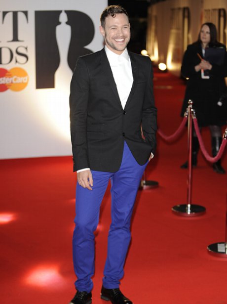 Will Young arriving for the 2011 Brit Awards 