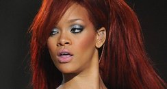Rihanna at The NBA All-Star Game