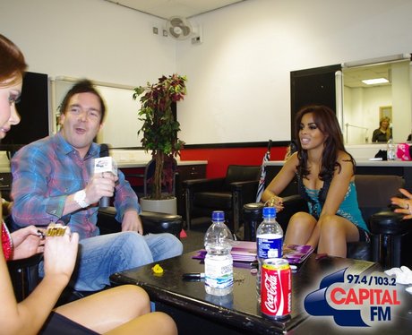 Leigh Jones catches up with the girls backstage at