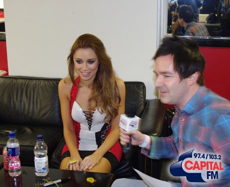 Leigh Jones catches up with the girls backstage at