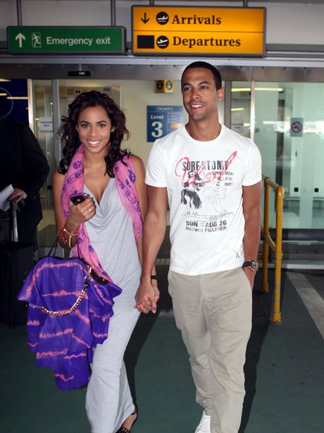 Rochelle Wiseman and Marvin Humes