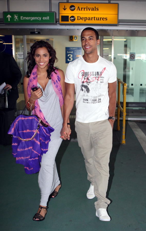 Rochelle Wiseman and Marvin Humes