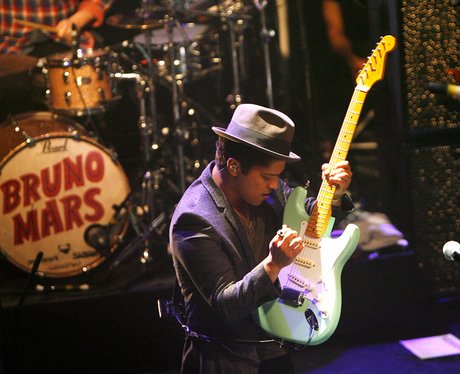Bruno Mars performs live in concert