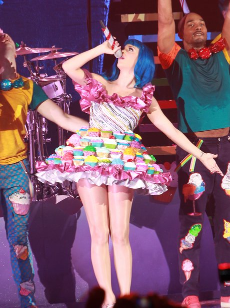Katy Perry performing her 'Californian Dreams Tour