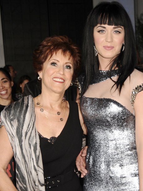 Katy Perry with mother Mary