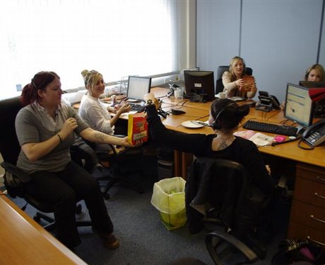 Street stars visiting work places