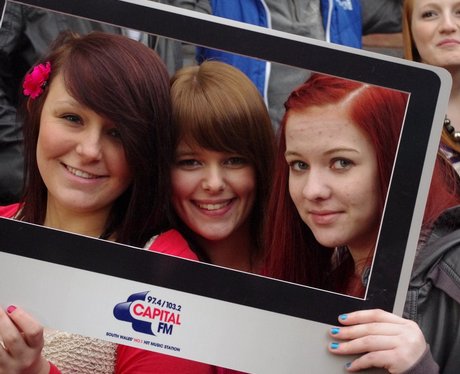 Katy Perry Fans at the Motorpoint Arena Cardiff