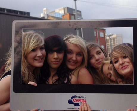 Katy Perry Fans at the Motorpoint Arena Cardiff