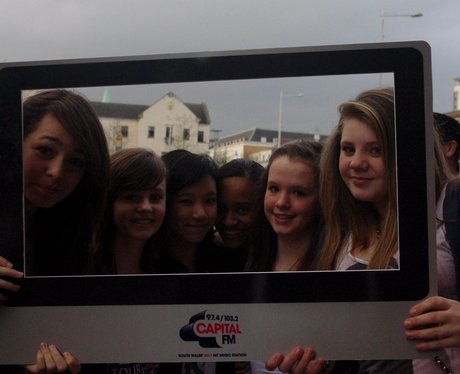 Katy Perry Fans at the Motorpoint Arena Cardiff