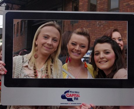 Katy Perry Fans at the Motorpoint Arena Cardiff