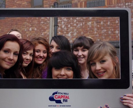 Katy Perry Fans at the Motorpoint Arena Cardiff