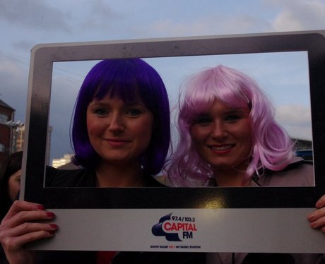 Katy Perry Fans at the Motorpoint Arena Cardiff