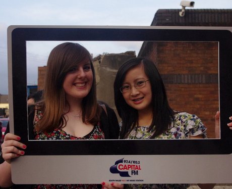 Katy Perry Fans at the Motorpoint Arena Cardiff
