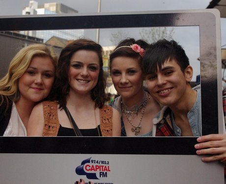 Katy Perry Fans at the Motorpoint Arena Cardiff