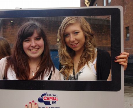 Katy Perry Fans at the Motorpoint Arena Cardiff