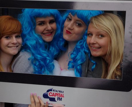 Katy Perry Fans at the Motorpoint Arena Cardiff