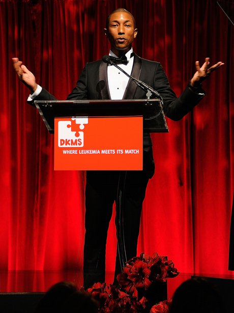 Pharrell Williams attends the DKMS' 5th Annual Gal