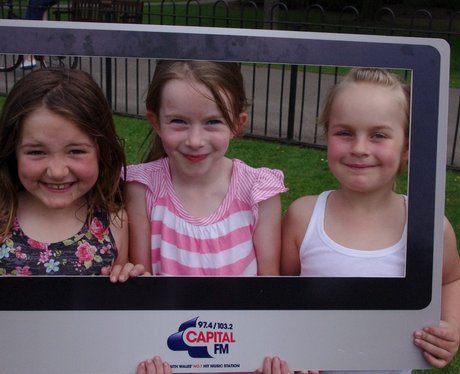Our listeners enjoying the South Wales sunshine on