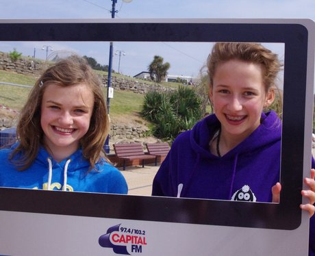 Our listeners enjoying the South Wales sunshine on