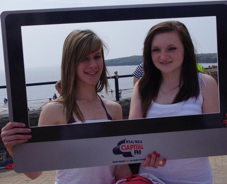 Our listeners enjoying the South Wales sunshine on