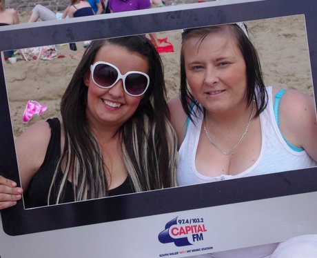 Our listeners enjoying the South Wales sunshine on