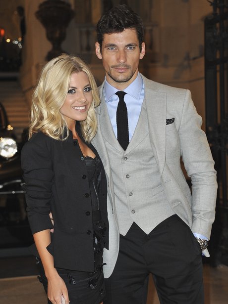 Mollie King and David Gandy