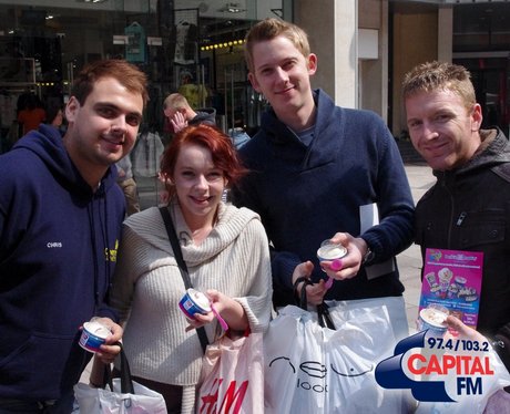 The Street Stars were out and about giving away fr