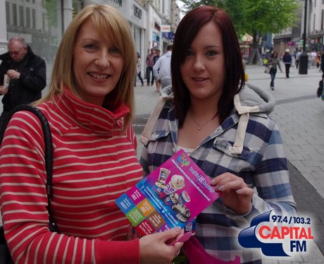 The Street Stars were out and about giving away fr