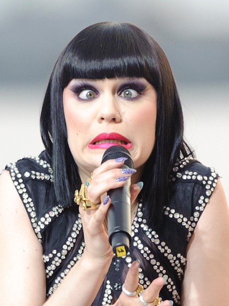 Jessie J performing on stage