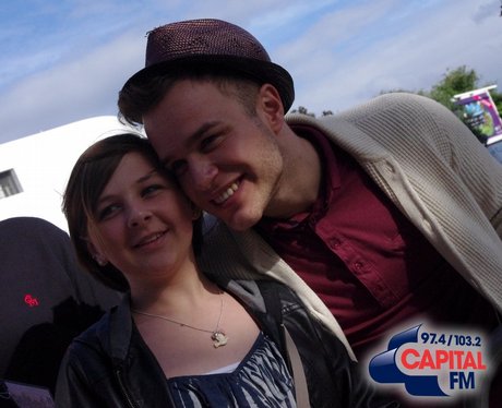 Olly and fans